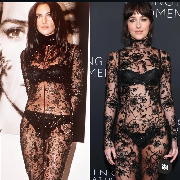 Vintage Whimsigoth Sheer Black Dress Velvet Burnout LBD Cocktail Womens Medium - Picture 2 of 13